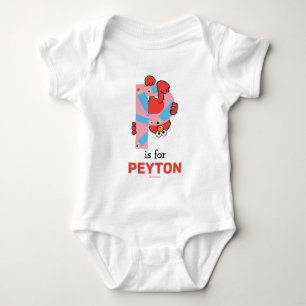 Elmo Alphabet   P Pencil Baby Bodysuit