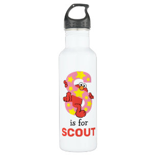 Elmo Alphabet   S Star 710 Ml Water Bottle