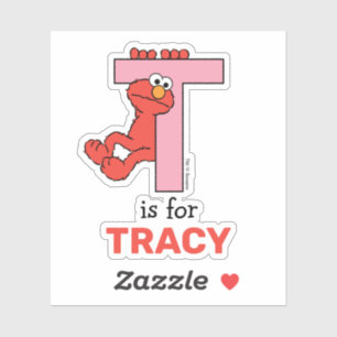 Elmo Alphabet   T Pink