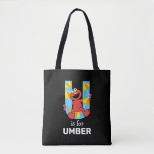 Elmo Alphabet   U Umbrella Tote Bag