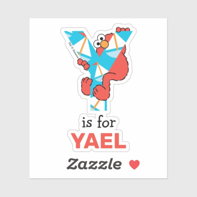 Elmo Alphabet | Y Yacht (Sheet)