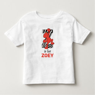 Elmo Alphabet   Z Zebra Toddler T-Shirt