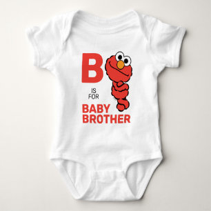 Elmo B is for Baby Brother Bodysuit