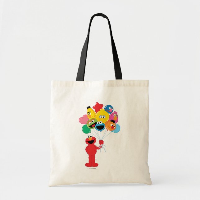 Elmo Balloons Tote Bag (Front)