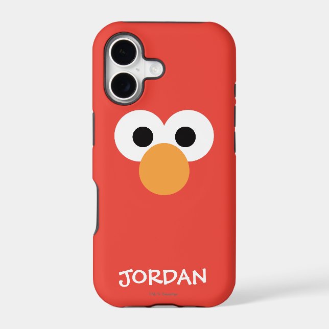 Elmo Big Face | Add Your Name (Back)
