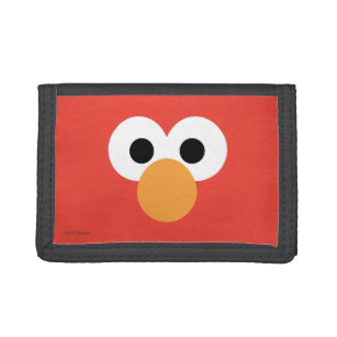 Elmo Big Face Tri-fold Wallet