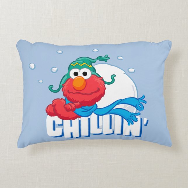 Elmo Chillin' Decorative Cushion (Front)