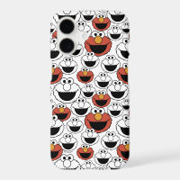 Elmo Color Pop Face Pattern