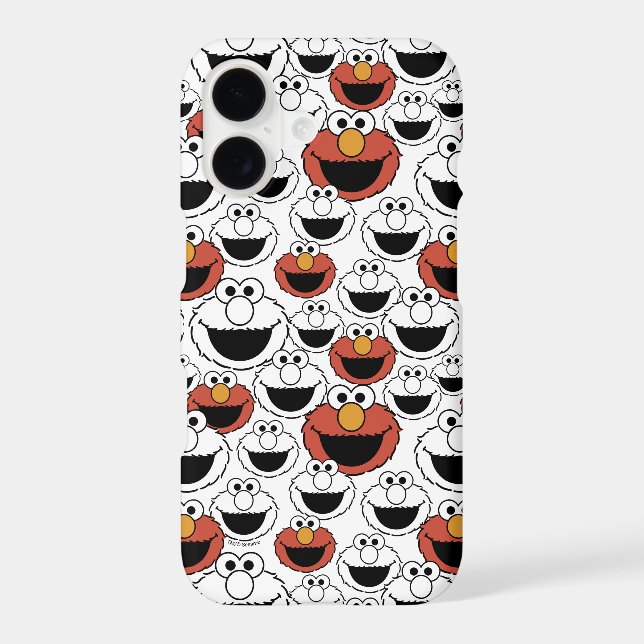 Elmo Color Pop Face Pattern (Back)
