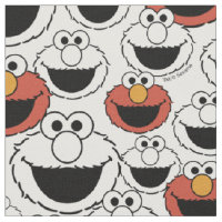 Elmo Colour Pop Face Pattern