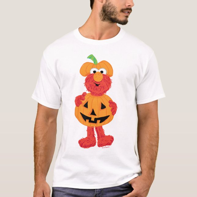 Elmo | Cute as a Pumpkin T-Shirt (Front)
