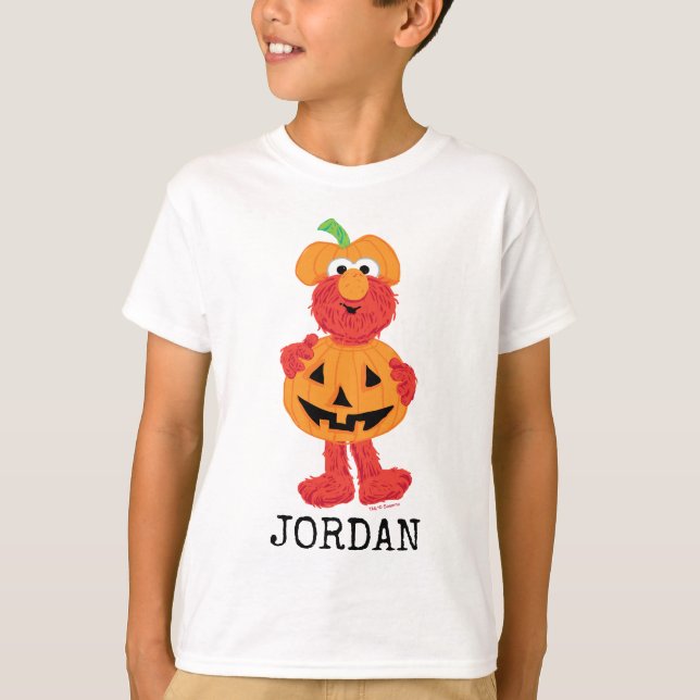 Elmo | Cute as a Pumpkin T-Shirt (Front)