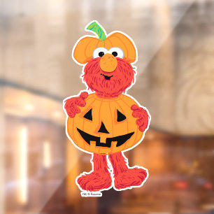 Elmo   Cute as Pumpkin