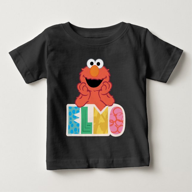 Elmo Cute & Fun Baby T-Shirt (Front)