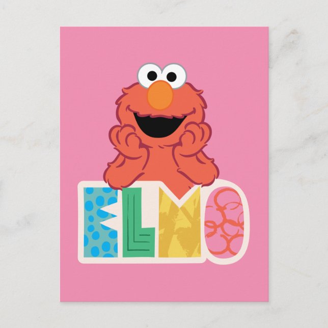 Elmo Cute & Fun Postcard (Front)