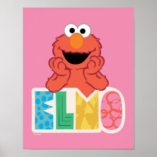 Elmo Cute & Fun Poster