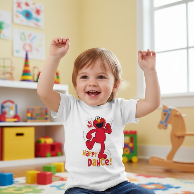 Elmo | Do the Happy Dance Baby T-Shirt (Creator Uploaded)