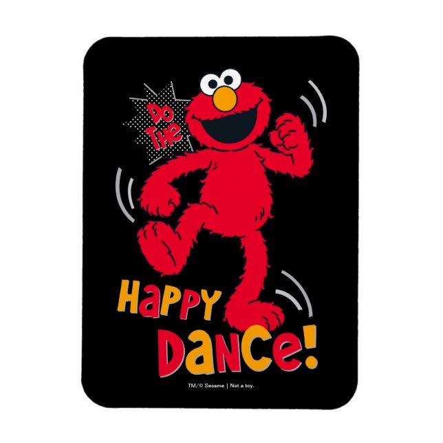 Elmo | Do the Happy Dance Magnet (Vertical)