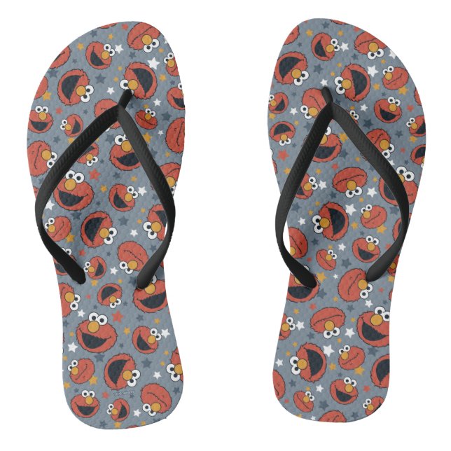 Elmo | Elmo Rules Star Pattern Jandals (Footbed)