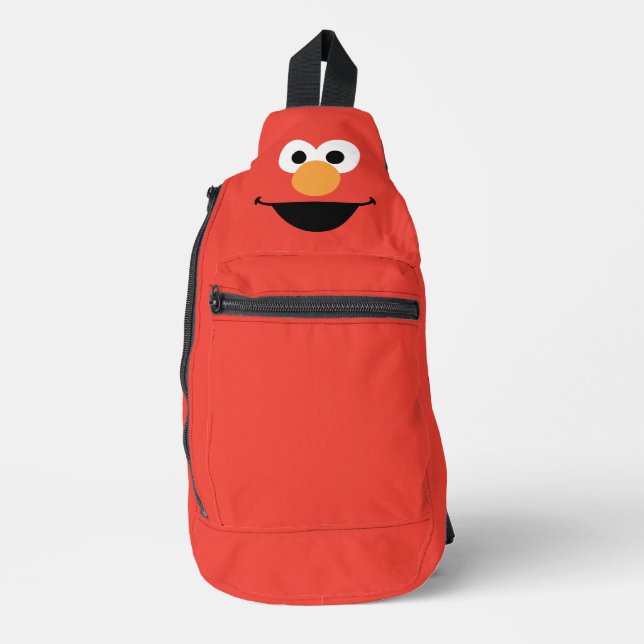 Elmo Face Art Sling Bag (Front)