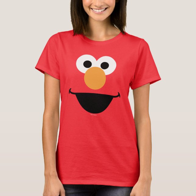 Elmo Face Art T-Shirt (Front)