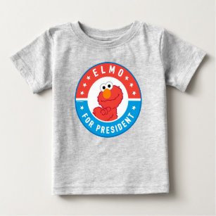 Elmo for President Badge Baby T-Shirt