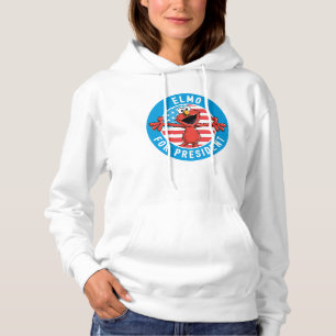 Elmo for President - Flag Hoodie