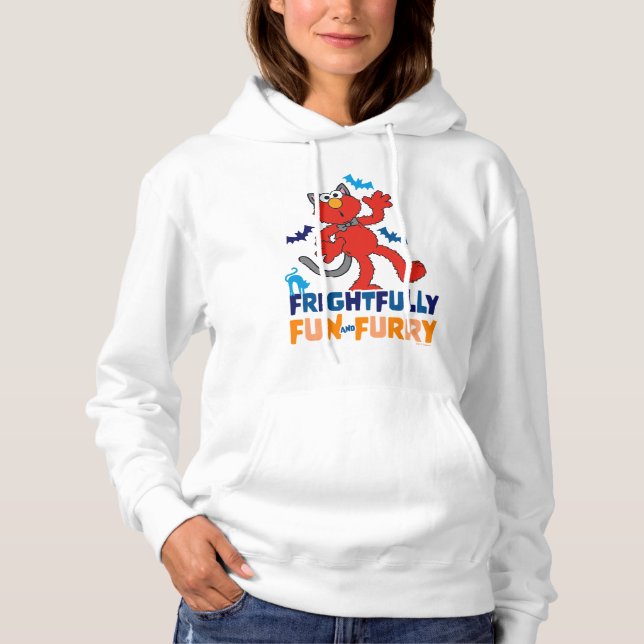 Elmo | Frightfully Fun & Furry Hoodie (Front)