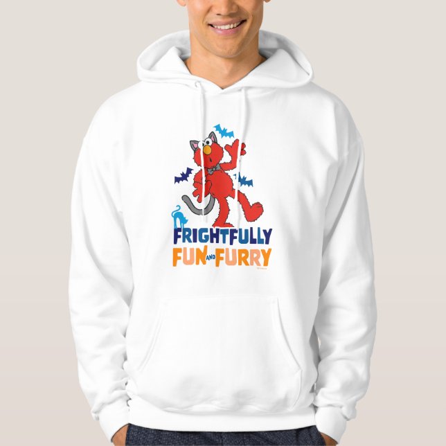 Elmo | Frightfully Fun & Furry Hoodie (Front)