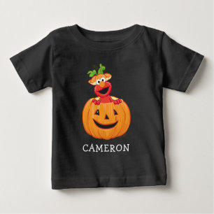Elmo   Halloween Jack-O-Lantern Baby T-Shirt