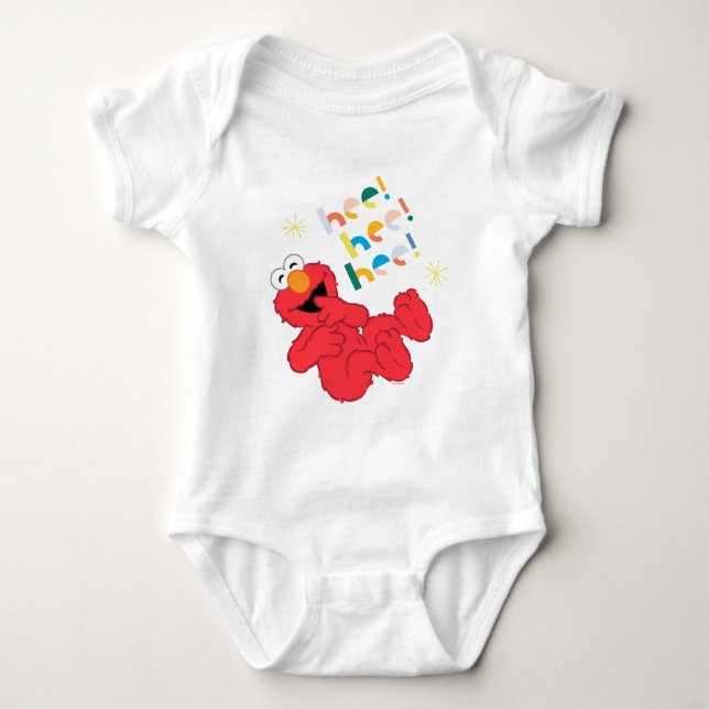 Elmo Hee! Hee! Hee! Baby Bodysuit (Front)