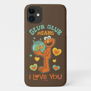 Elmo Holding his Pet Goldfish Case-Mate iPhone Case