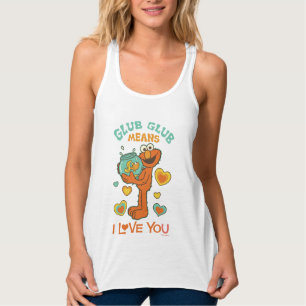 Elmo Holding his Pet Goldfish Singlet