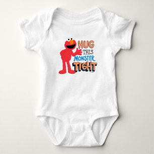 Elmo   Hug this Monster Tight Baby Bodysuit