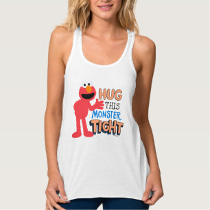 Elmo   Hug this Monster Tight Singlet