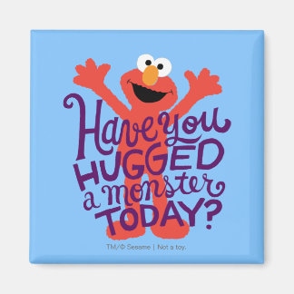 Elmo Hugging Magnet
