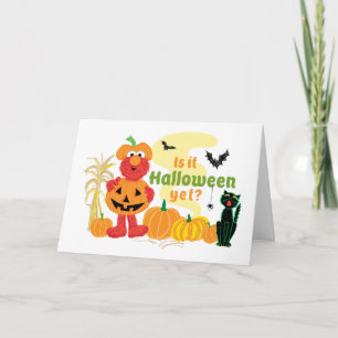 Elmo   Is it Halloween Yet? Card