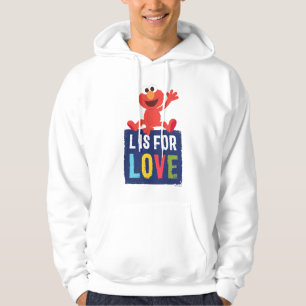 Elmo   L is for Love Hoodie