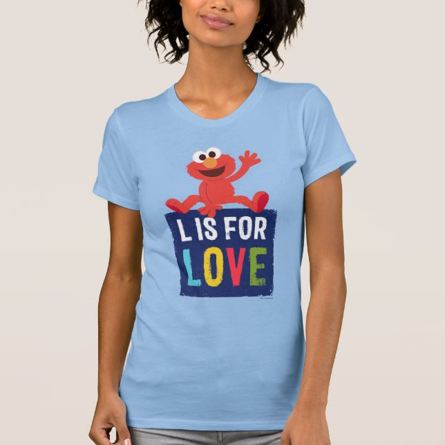 Elmo | L is for Love T-Shirt (Front)