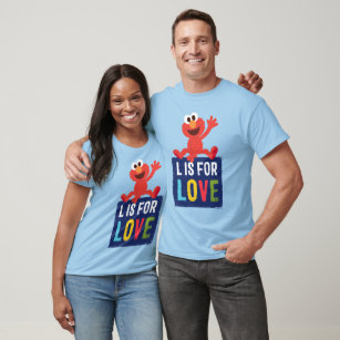 Elmo   L is for Love T-Shirt