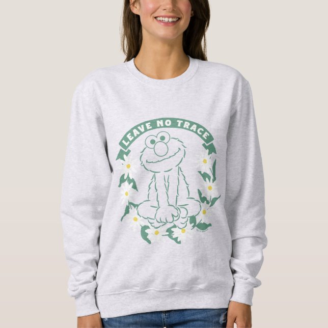 Elmo | Leave No Trace Floral Graphic Sweatshirt (Front)