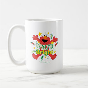 Elmo   Merry and Bright Coffee Mug