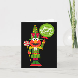 Elmo Nutcracker  Card