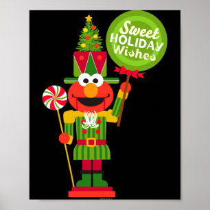Elmo Nutcracker Poster
