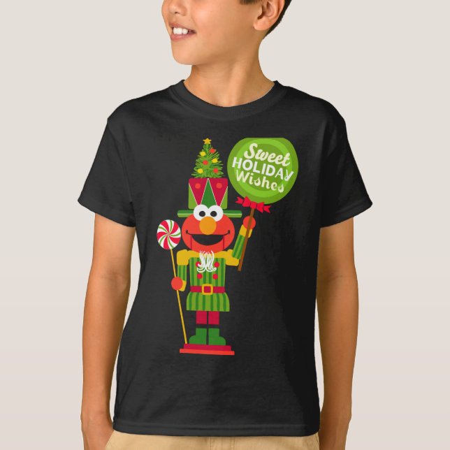 Elmo Nutcracker  T-Shirt (Front)