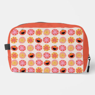 Elmo Pom-Pom Pattern Dopp Kit