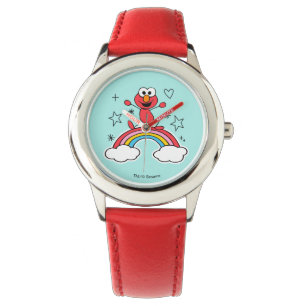 Elmo Rainbow Doodley Graphic Watch