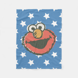 Elmo Retro Fleece Blanket