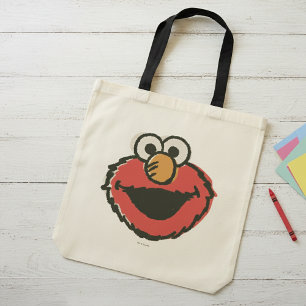 Elmo Retro Tote Bag