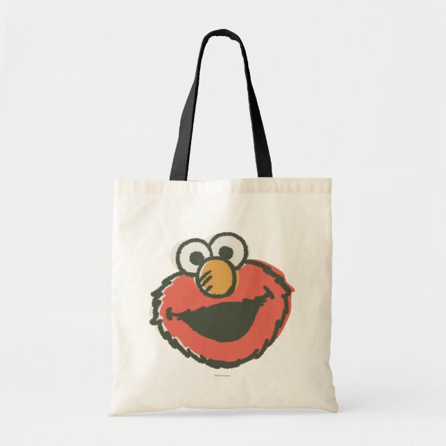 Elmo Retro Tote Bag (Front)